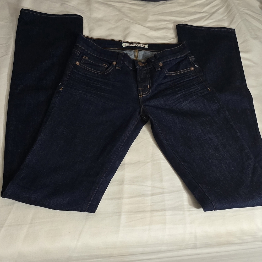 J brand the cigarette leg slim fit mid rise jeans sz 24 nwt - Picture 3 of 9